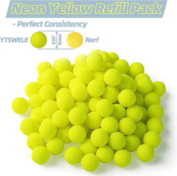 YTSWELE 100-rounds bullets pack extends your Nerf-style battles.