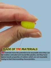 YTSWELE Nerf Hyper neon-yellow rounds improve visibility during fast Nerf battles.