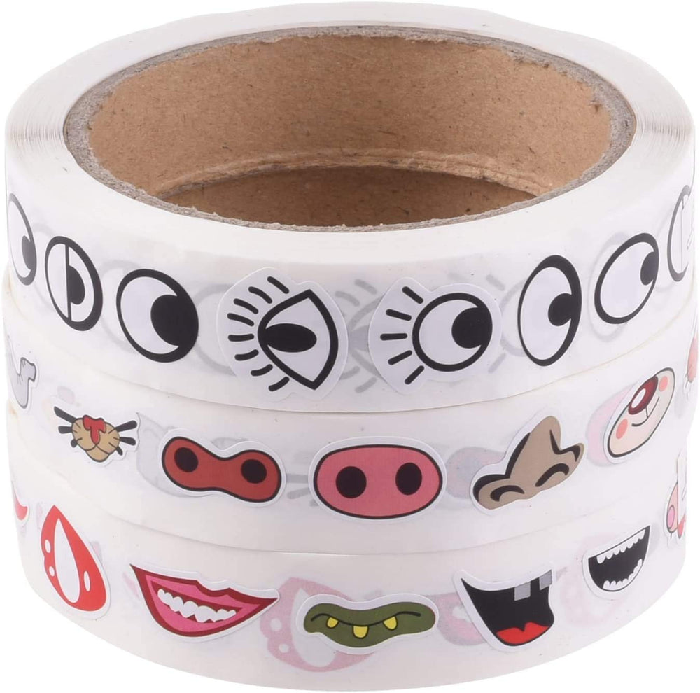 YTYKINOY color eye stickers for playful notebooks and crafts