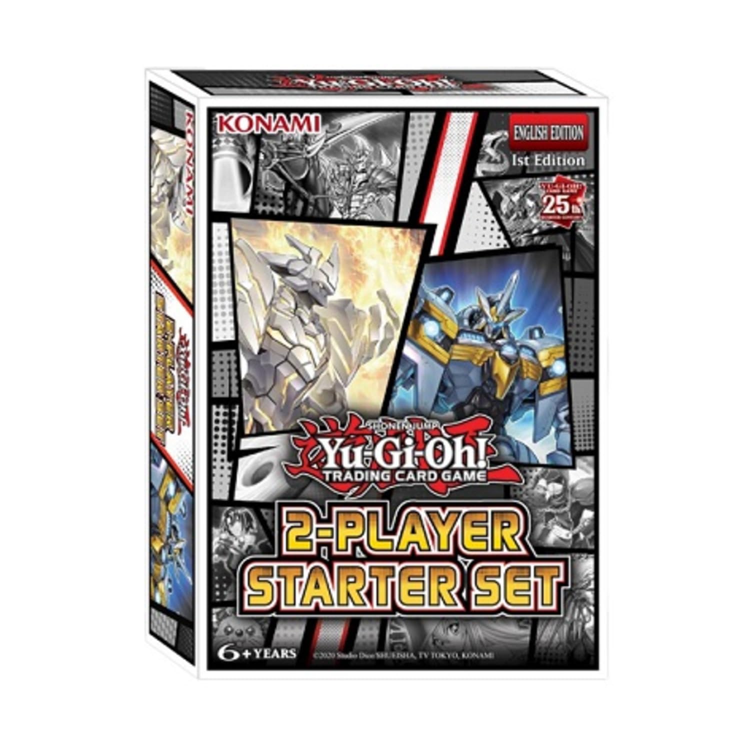 Yu-Gi-Oh! 2-Player Starter Set box ready for quick two-player duels.