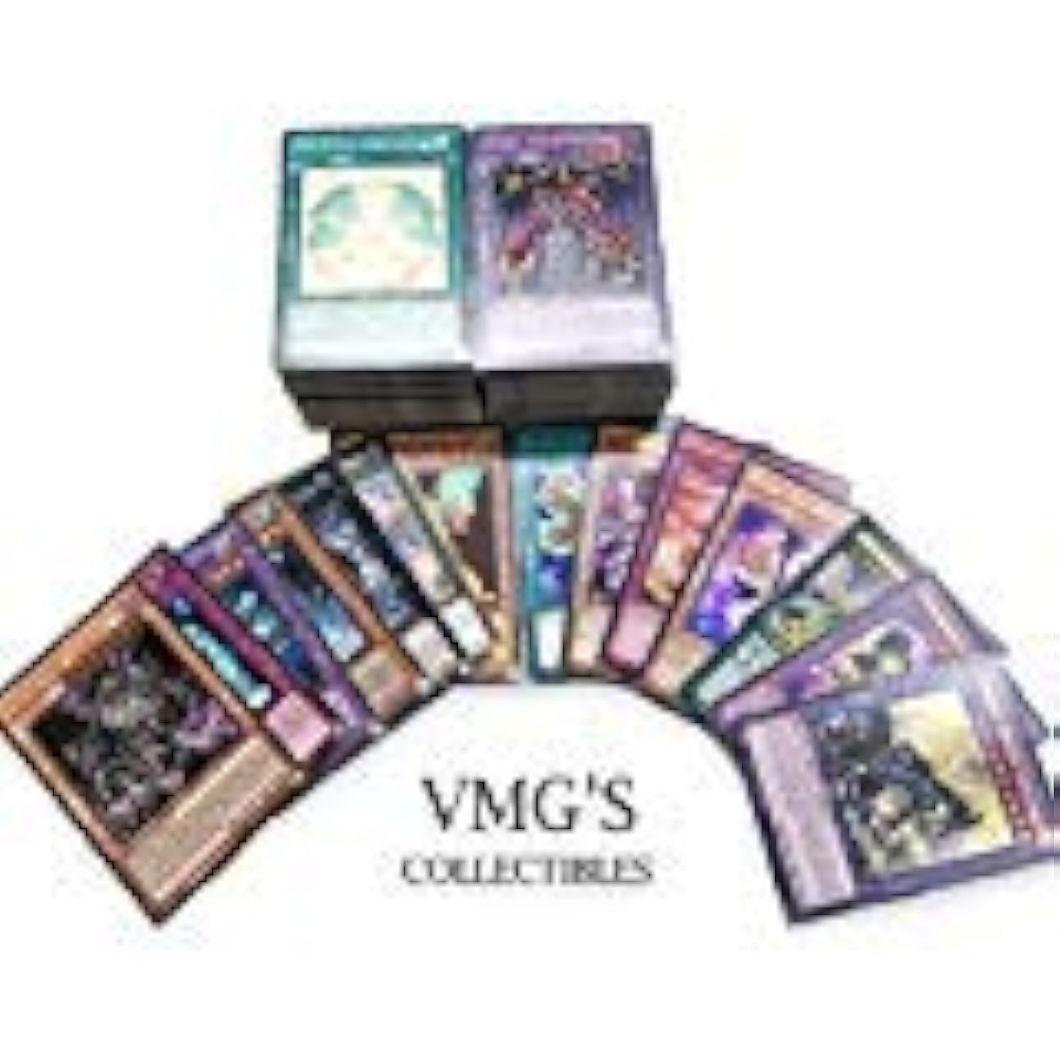 Yu-Gi-Oh! 200-card lot with mixed commons and rares for a diverse collection.