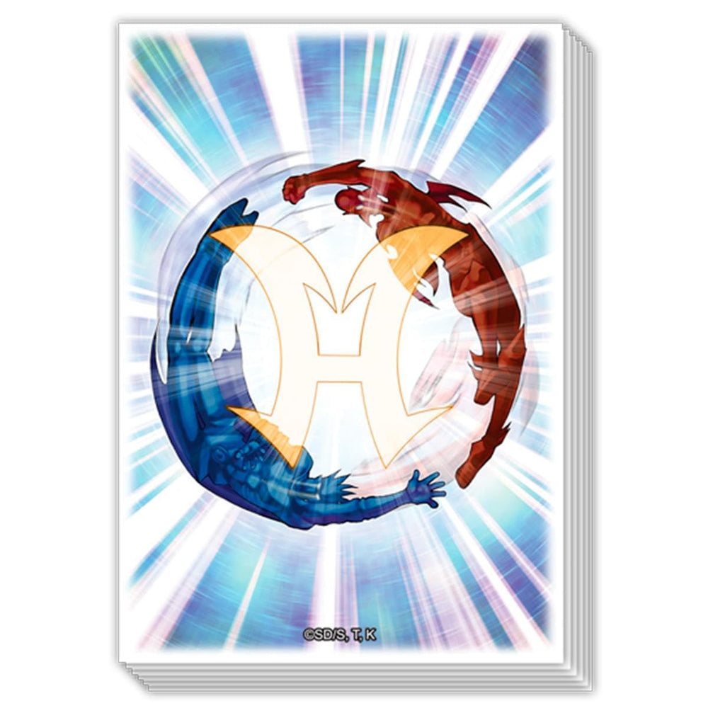 Yu-Gi-Oh Elemental Hero sleeves artwork close-up showing crisp print and smooth texture.