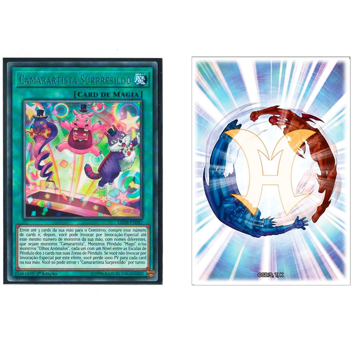 Yu-Gi-Oh Elemental Hero sleeves deck protector for tournament play.