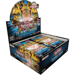 Yu-Gi-Oh! Infinite Forbidden pack detail highlights packaging and rarity focus
