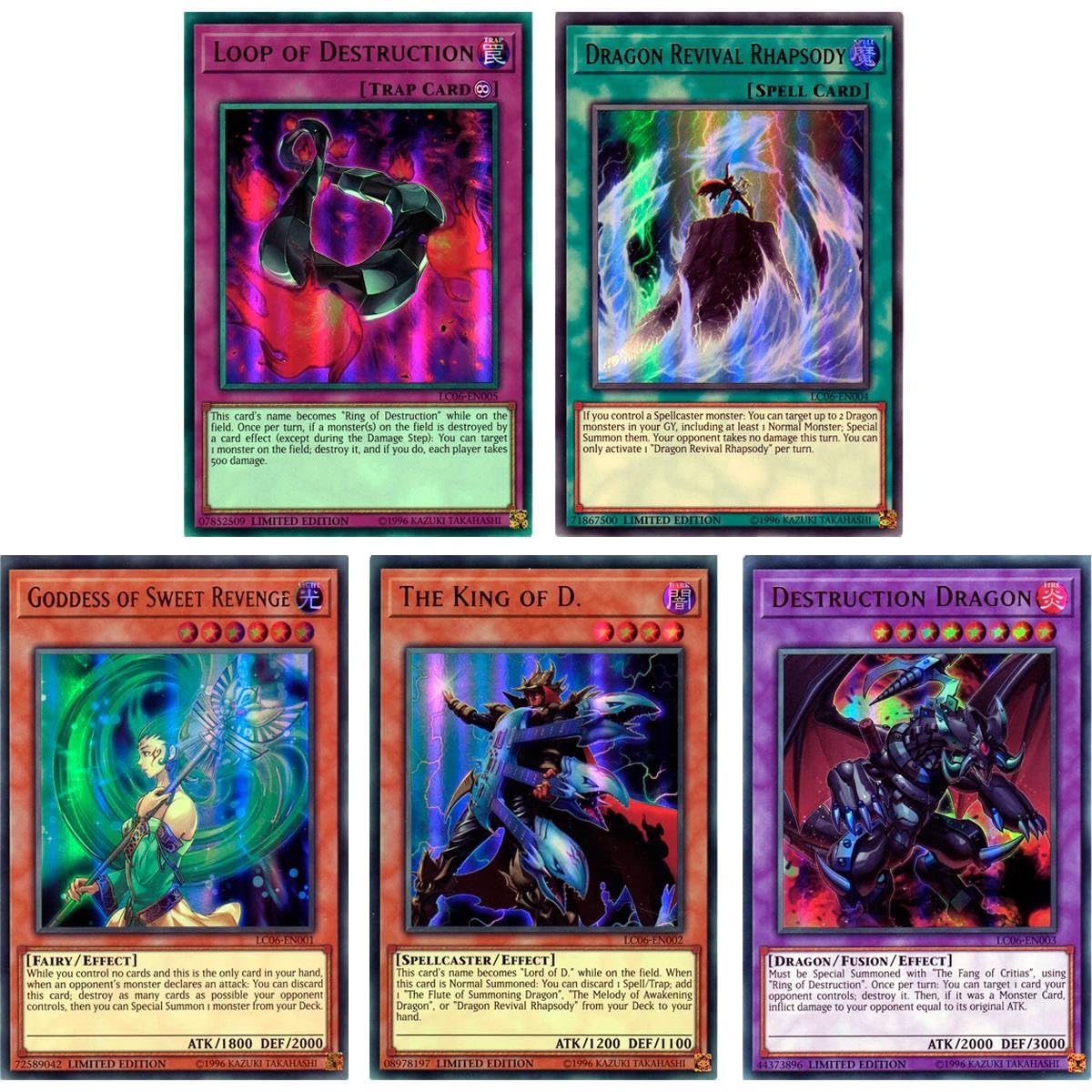Kaiba-inspired cards group showing iconic themes for ritual and dragon synergy