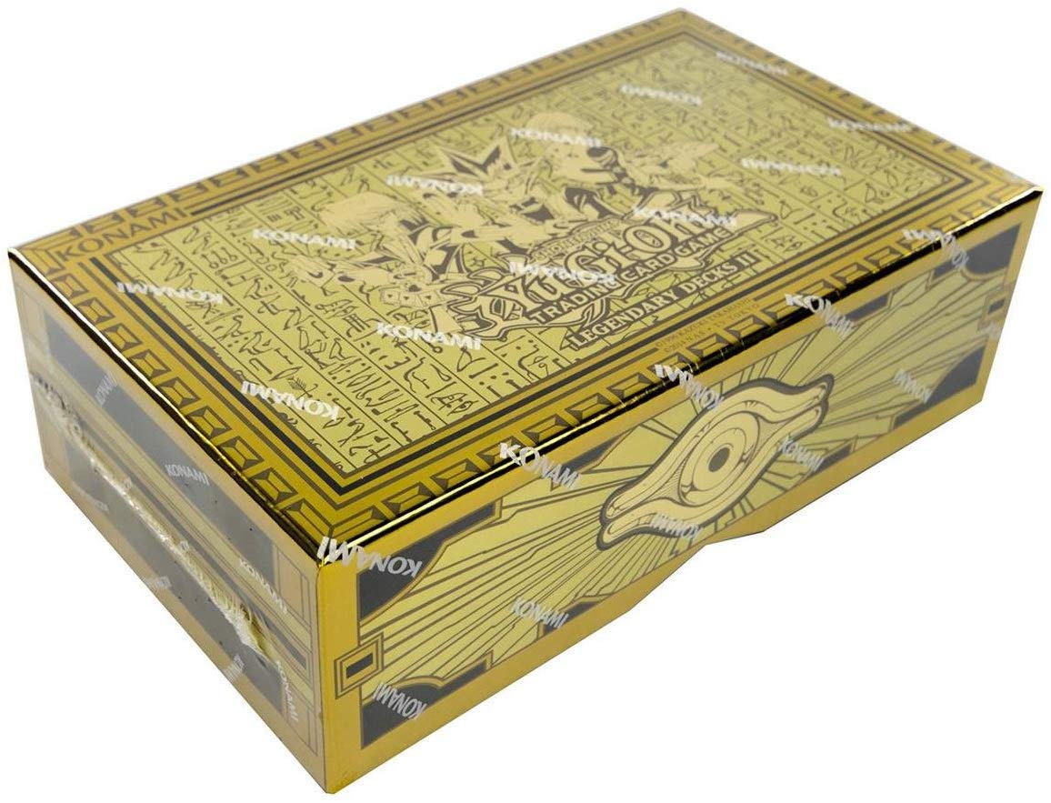 Yu-Gi-Oh! Legendary Decks II Gold box art for collectors and fans.