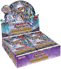 Yu-Gi-Oh! Tactical Masters booster box front view, ideal for collectors and players.