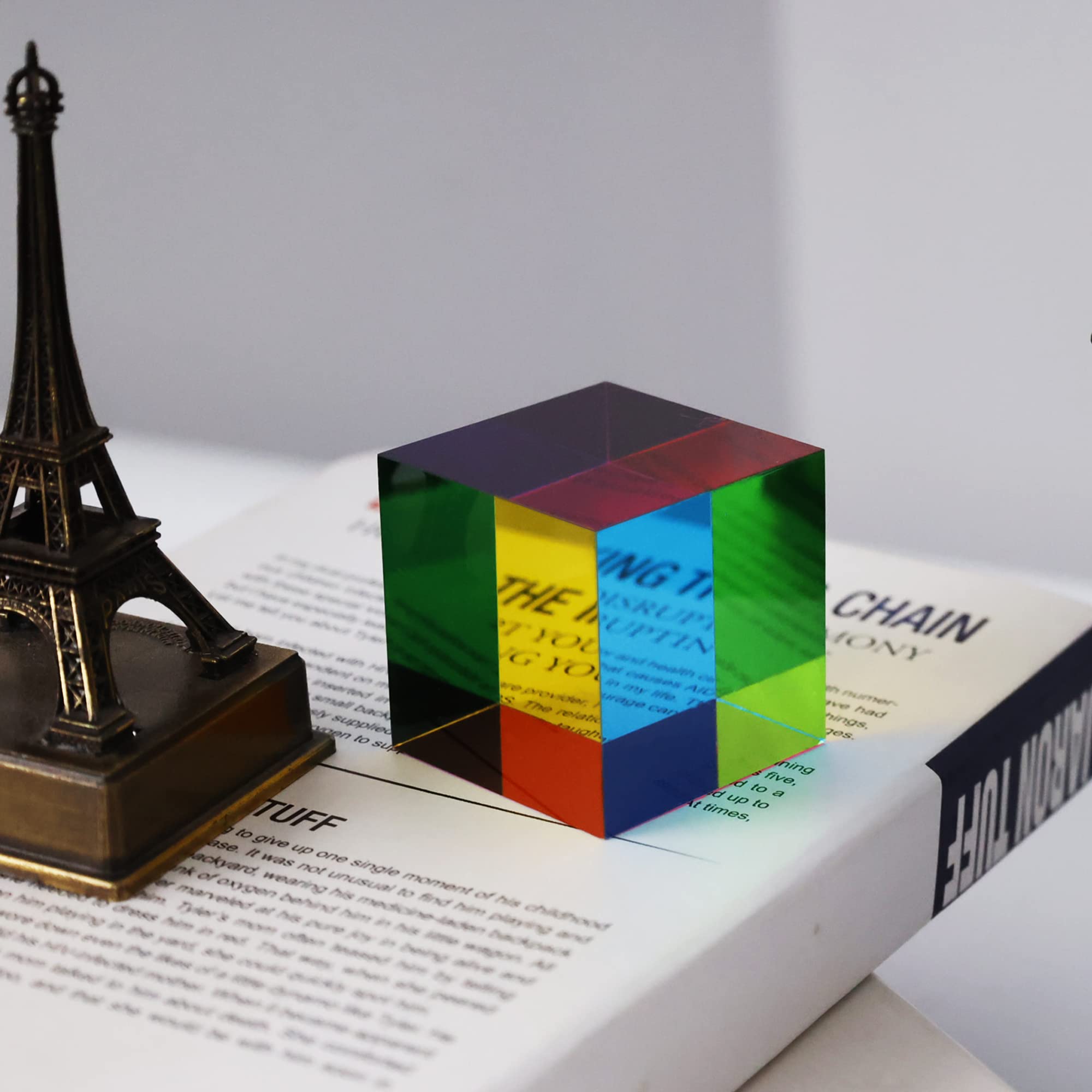 YuanDian CMY Cube scratch-resistant acrylic construction ensures lasting use.