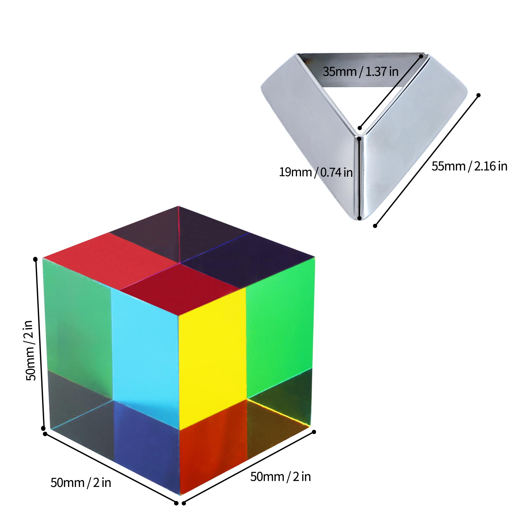 YuanDian kids educational toy CMY cube encourages color science curiosity