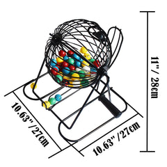 Yuanhe bingo balls in bright colors for clear reading.