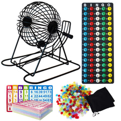 Yuanhe bingo cage 11-inch metal for smooth, fair draws.