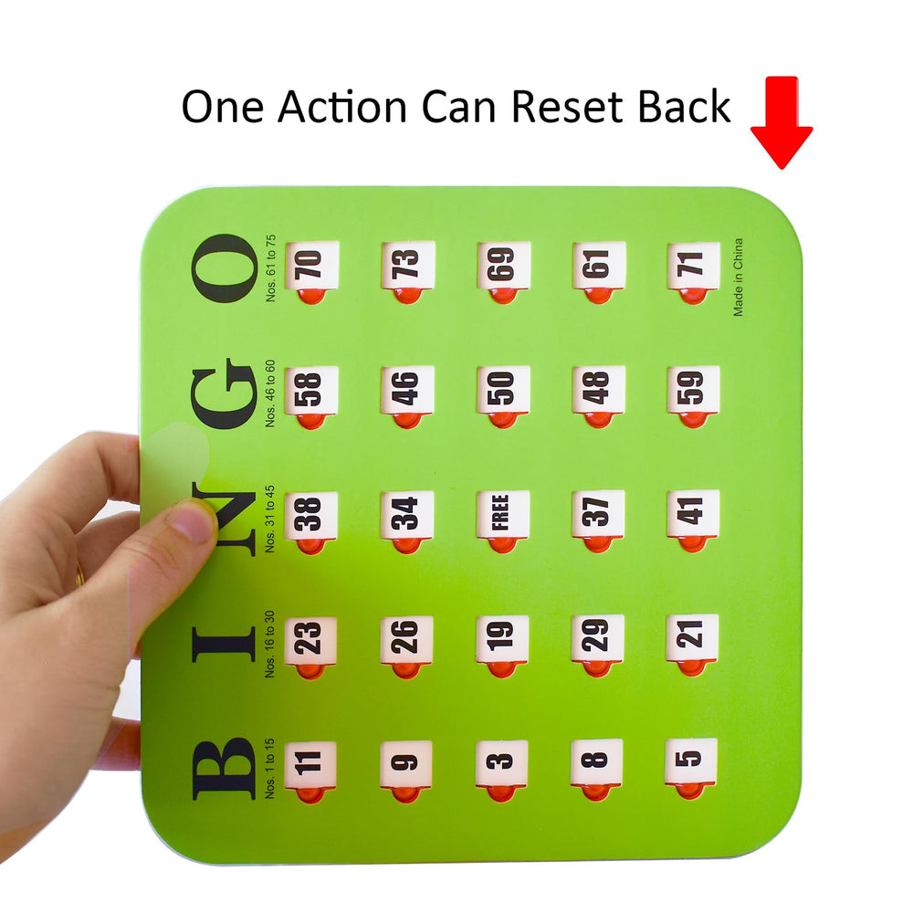 Yuanhe bingo cards support 1–25 players for big groups
