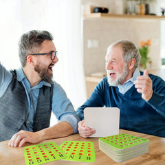 Durable 4-ply cardboard Yuanhe bingo cards for repeated use