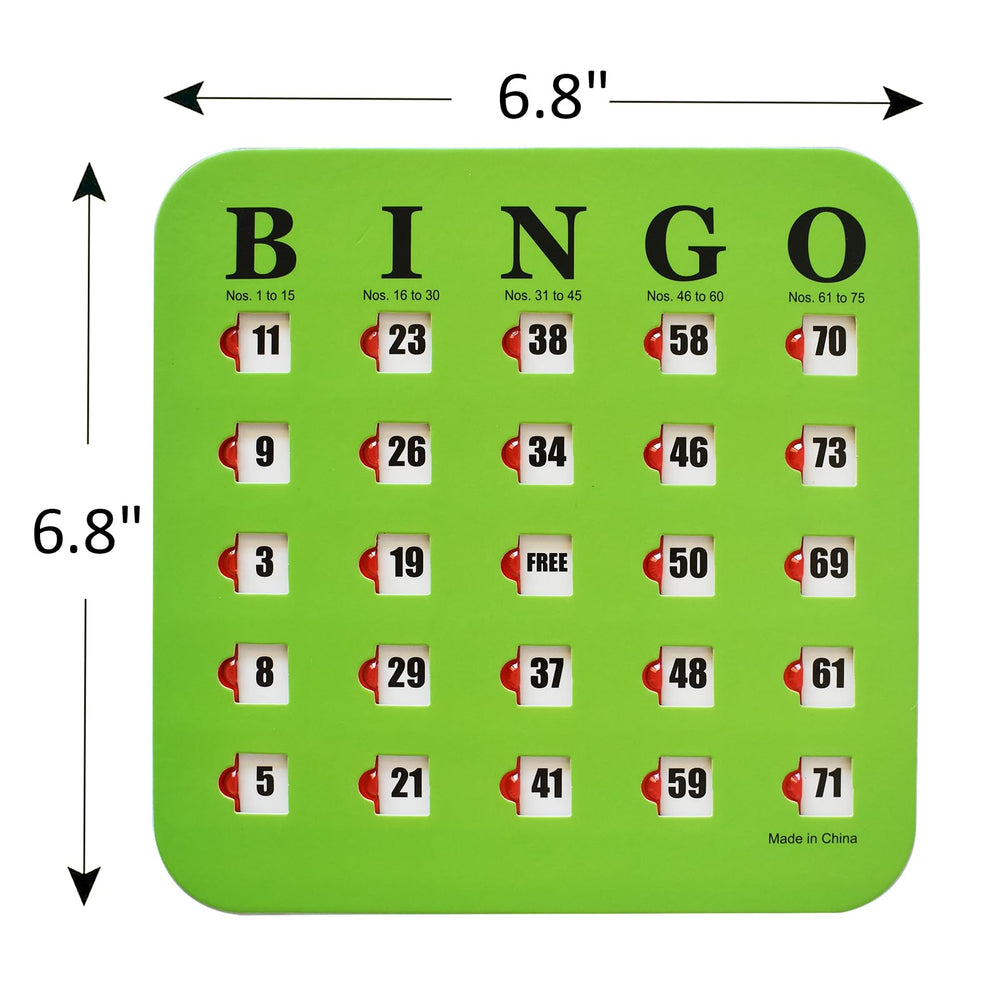 No-marker-needed Yuanhe bingo cards simplify setup and cleanup