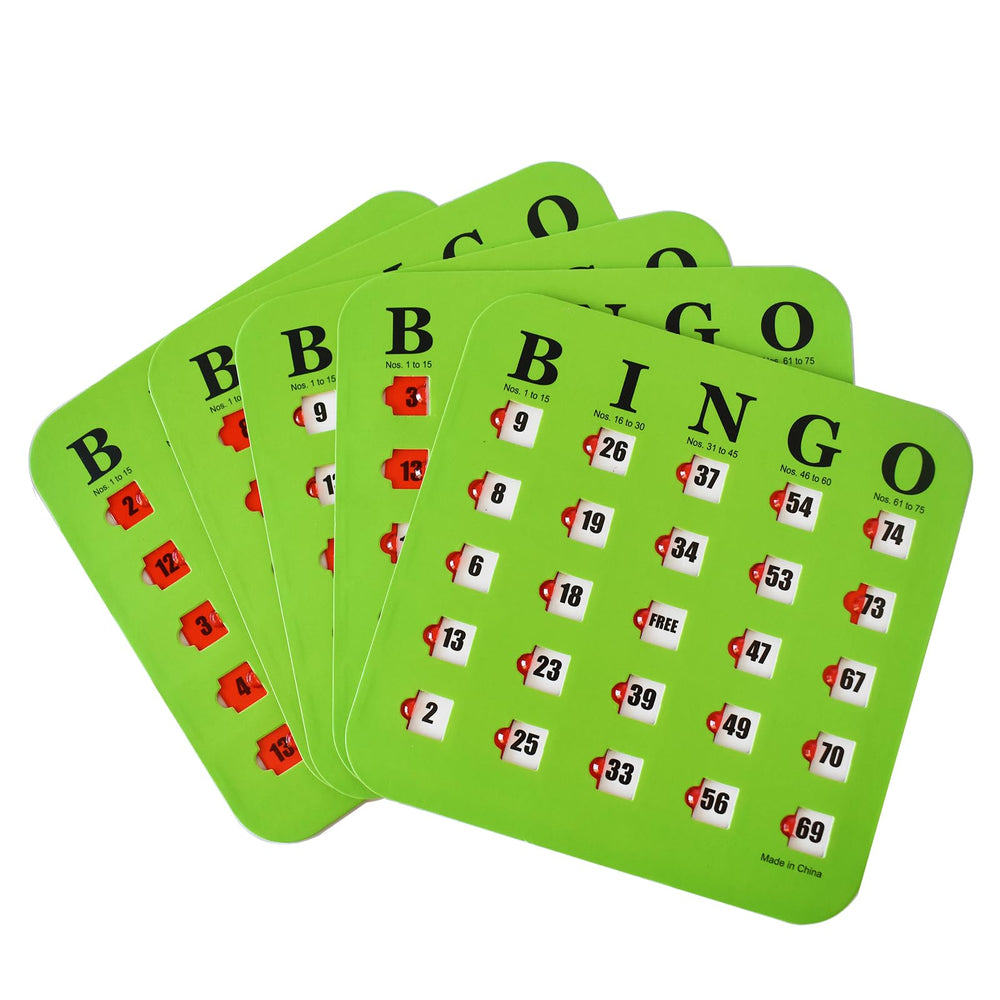 Reusable travel-friendly Yuanhe bingo cards in a compact design