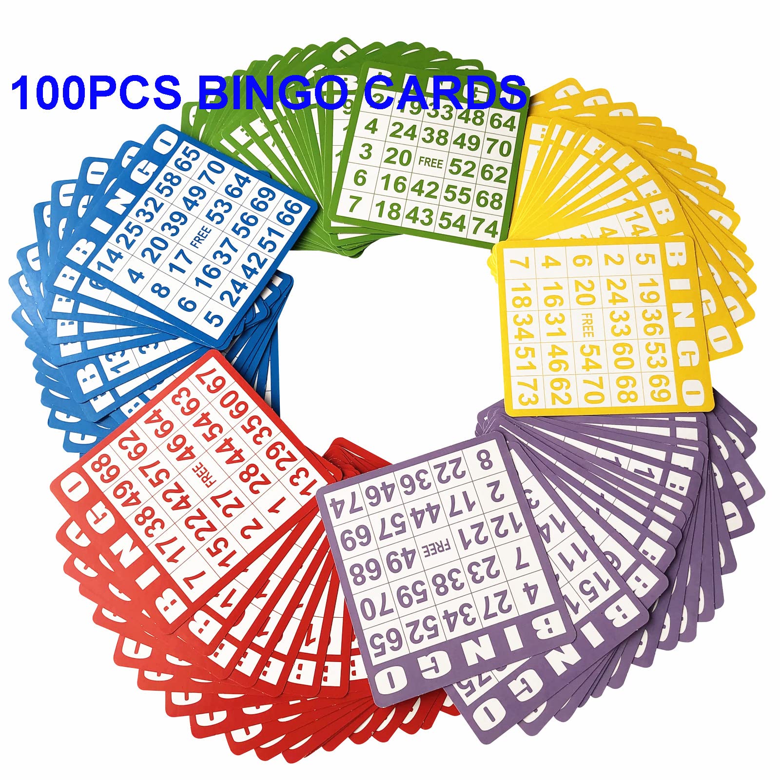 Yuanhe bingo chips 500-count add color and tracking to play.