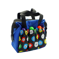 Yuanhe Bingo Dauber Bag front view with six pockets for organized supplies