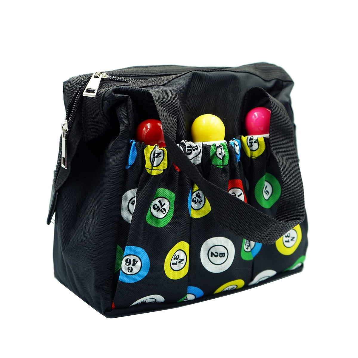 Yuanhe Bingo Dauber Bag exterior with six pockets for organized daubers.