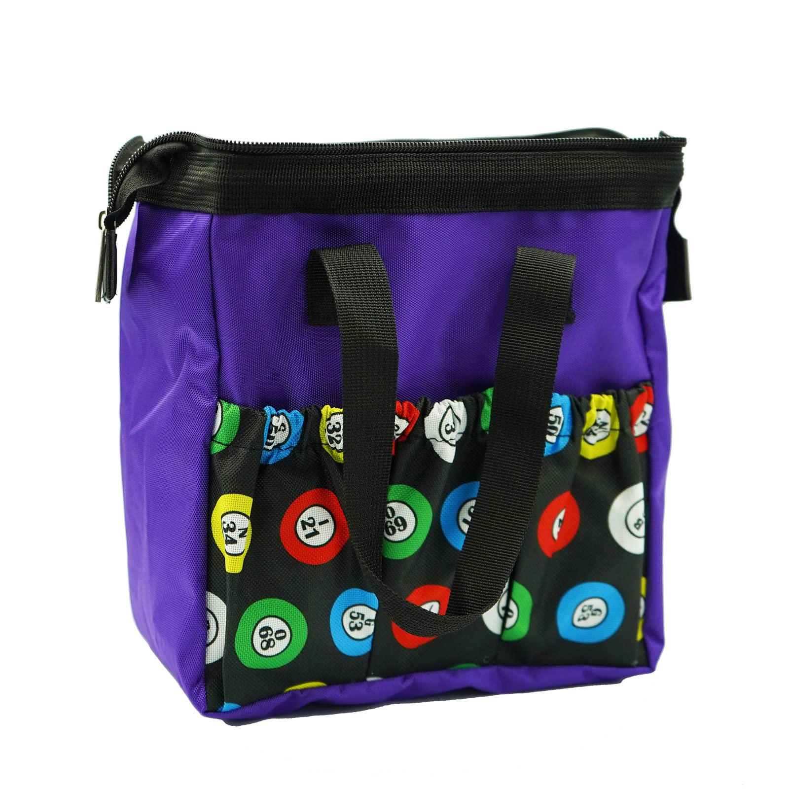 Yuanhe bingo bag with outside six pockets for quick tool access.