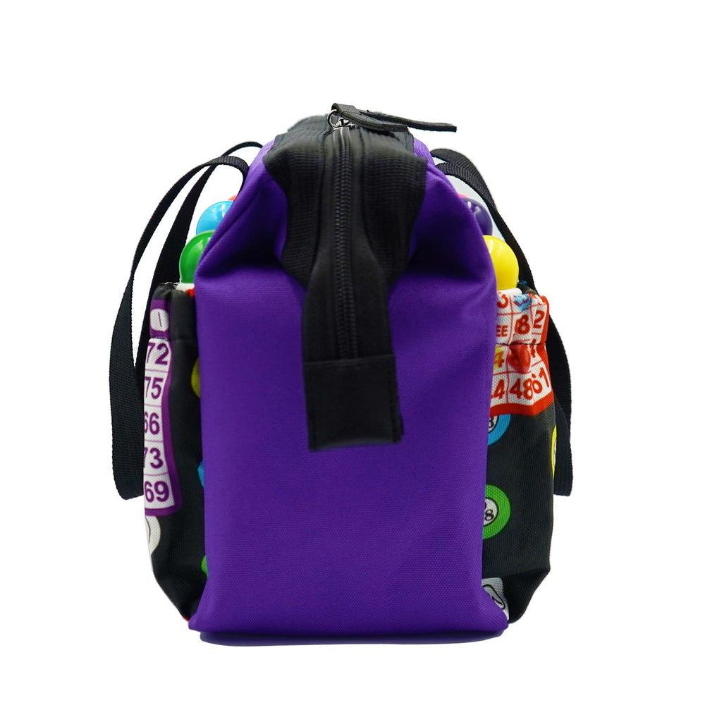 Yuanhe Bingo Dauber Tote six exterior pockets keep daubers organized.