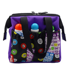 Yuanhe Bingo Dauber Tote zipper-top opening enables quick access to daubers and cards.