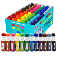 Yuanhe Bingo Daubers 48-color set for vibrant classroom art projects.