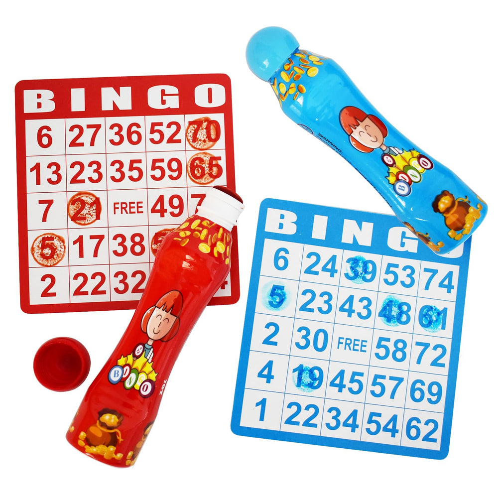 Yuanhe Bingo Daubers easy screw caps support mess-free use.