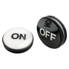 Yuanhe casino craps dealer button 3inch front view for precise game control