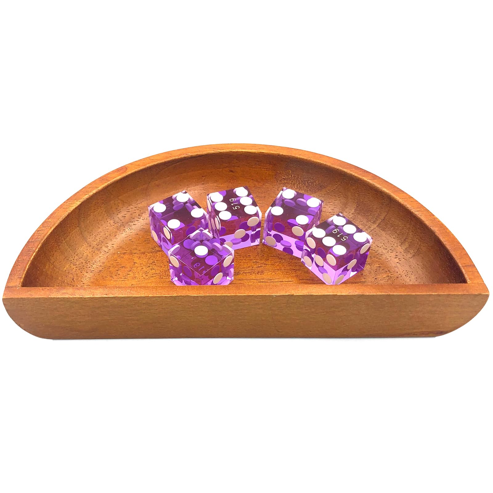 Yuanhe casino-style dice bowl for home craps and table setup.