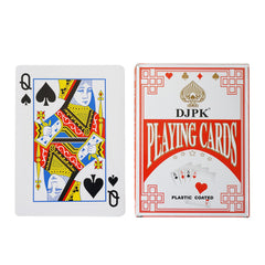 Yuanhe casino-theme party decor cards laid out for display