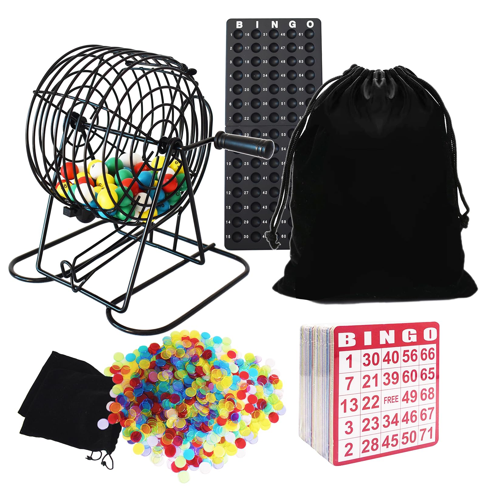 Yuanhe Deluxe Bingo Cage in action for fair, automatic ball draws.