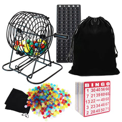 Yuanhe Deluxe Bingo Cage in action for fair, automatic ball draws.