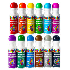 Yuanhe washable ink swatch demonstrates easy removal from skin and fabric.