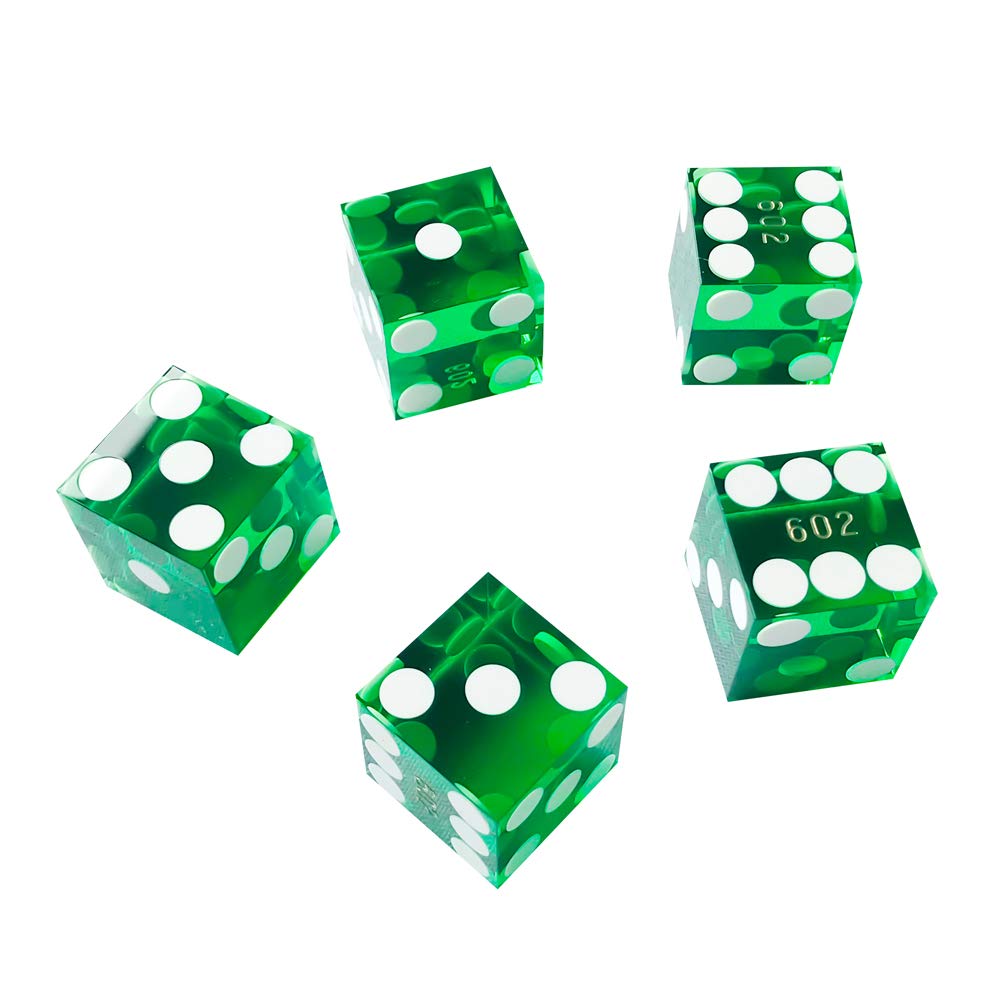 Yuanhe serialized dice pack in gold foil for tamper-evident protection