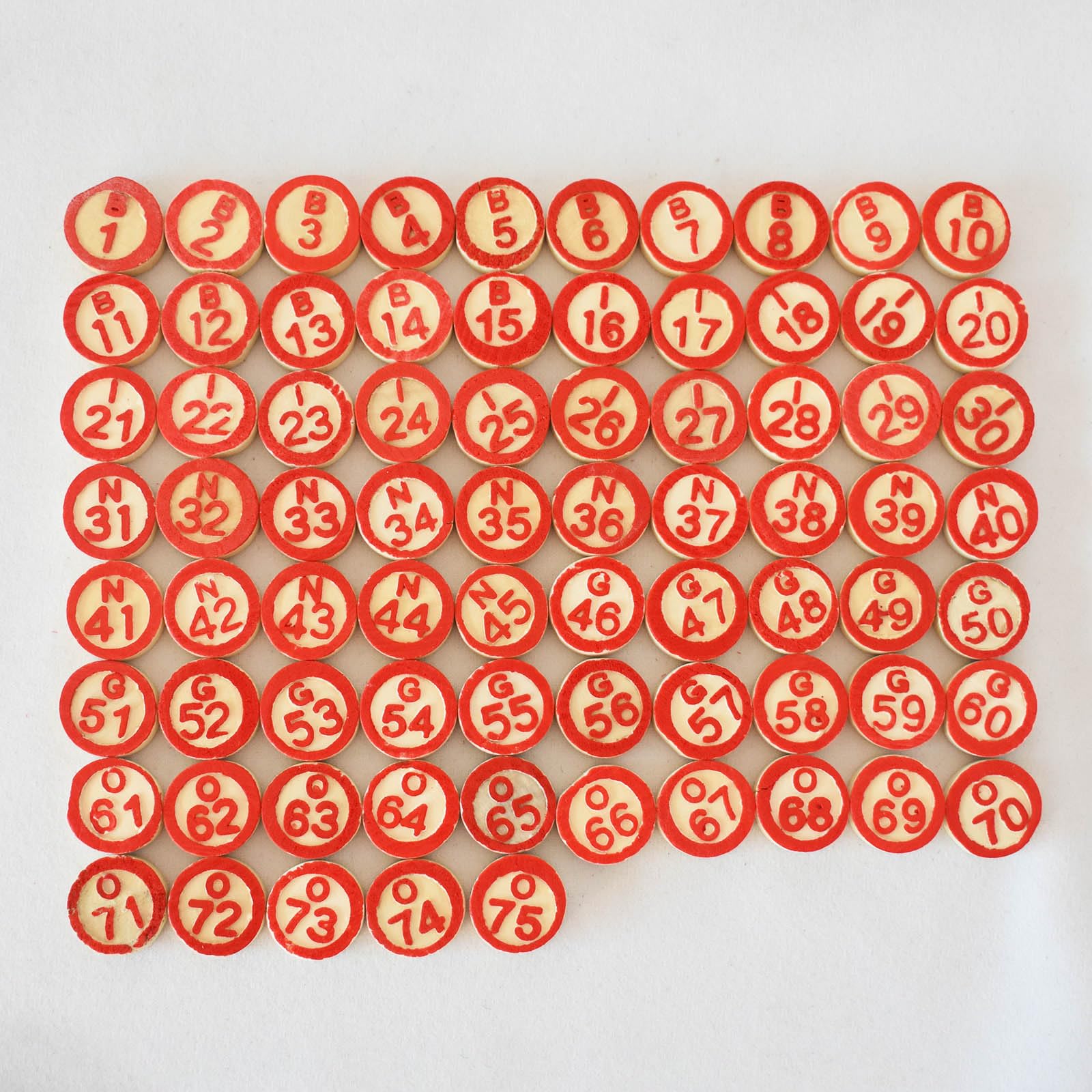 Yuanhe Vintage Bingo Set—4x6 inch cards ideal for group play.