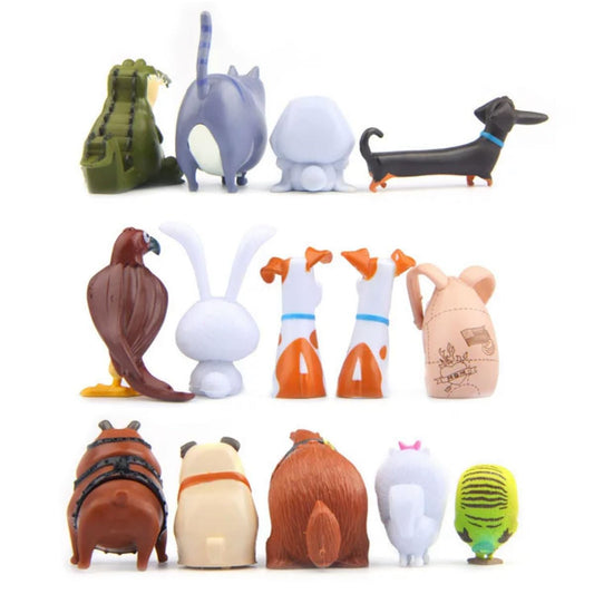 yuanpulalala Secret Life Pets Garage Kit DIY pieces showcased for simple assembly