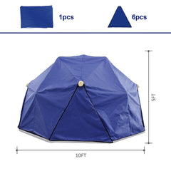 YuAnWe breathable weave keeps play area cooler and comfortable