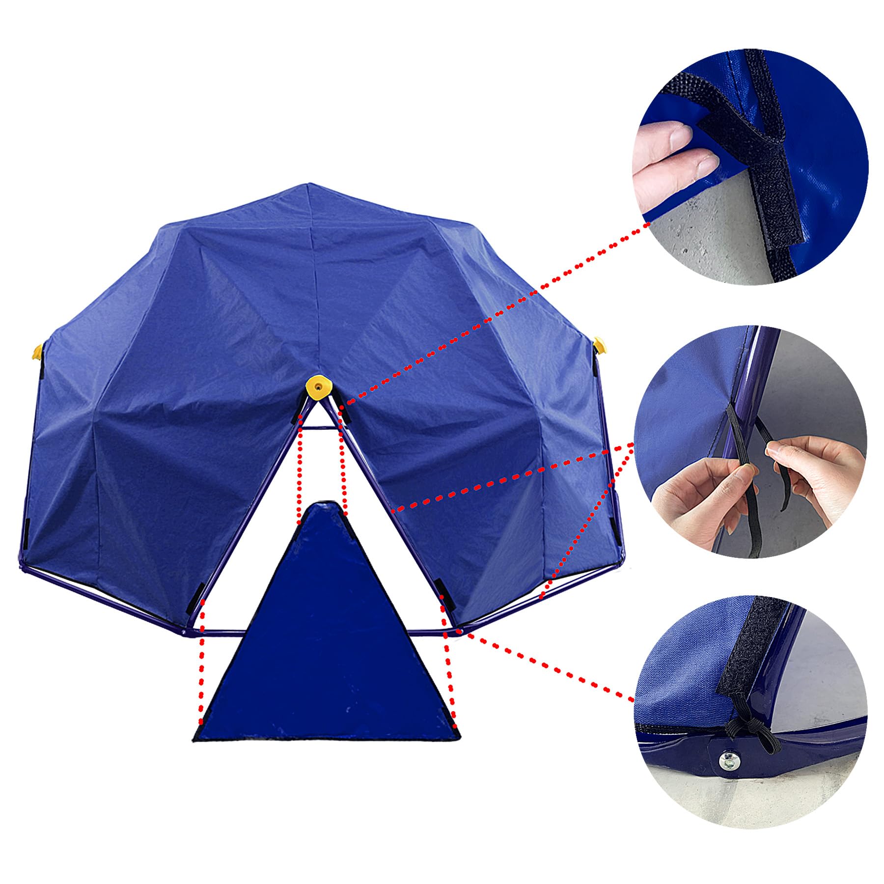 YuAnWe non-toxic materials ensure safe, durable playground cover