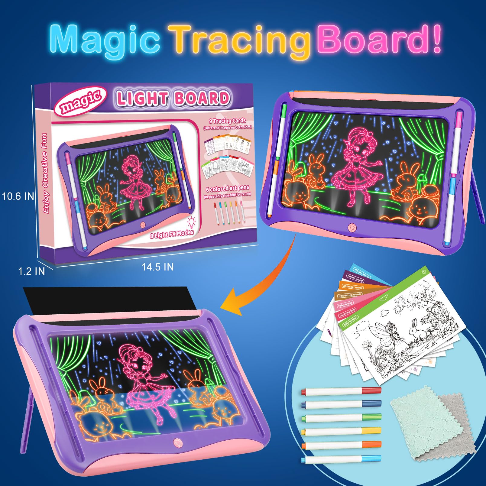 YUBALEER princess-themed designs spark imagination during play