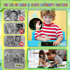 YUBALEER screen lock button preserves kid creations for later.