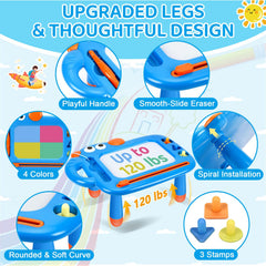 YUBALEER sealed back and rounded corners enhance safety for little hands