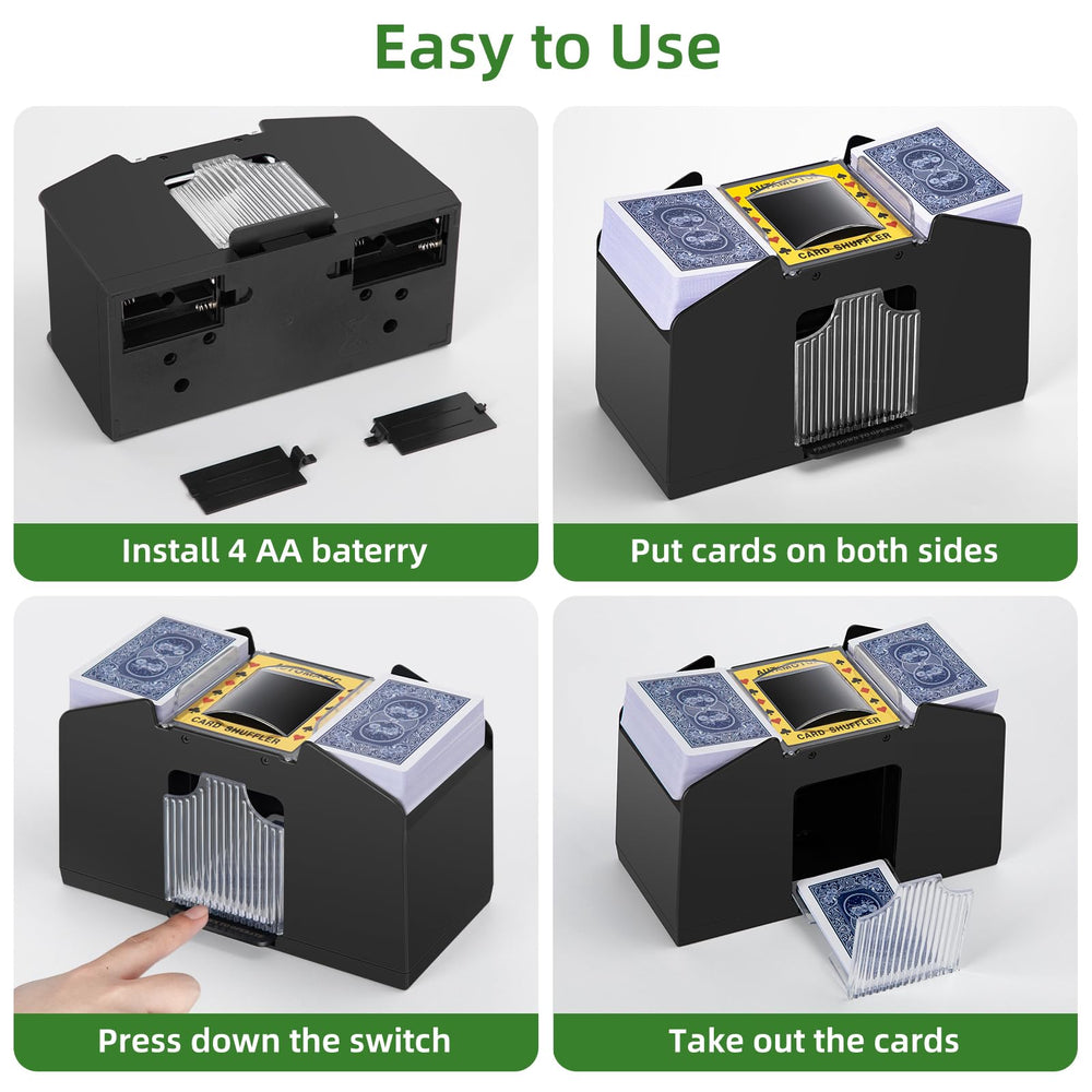 YUCEEN universal-fit compatibility with most standard cards for UNO and poker