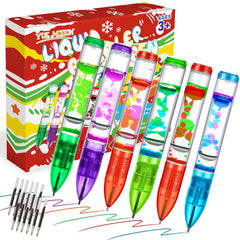 Yue Motion Lava Pens 6-pack front view, vibrant colors for focus and mood