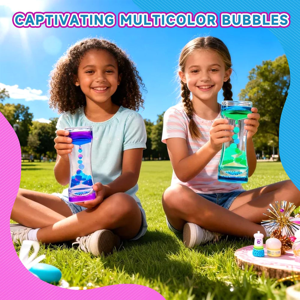 YUE MOTION stress-relief toy with vivid color flow