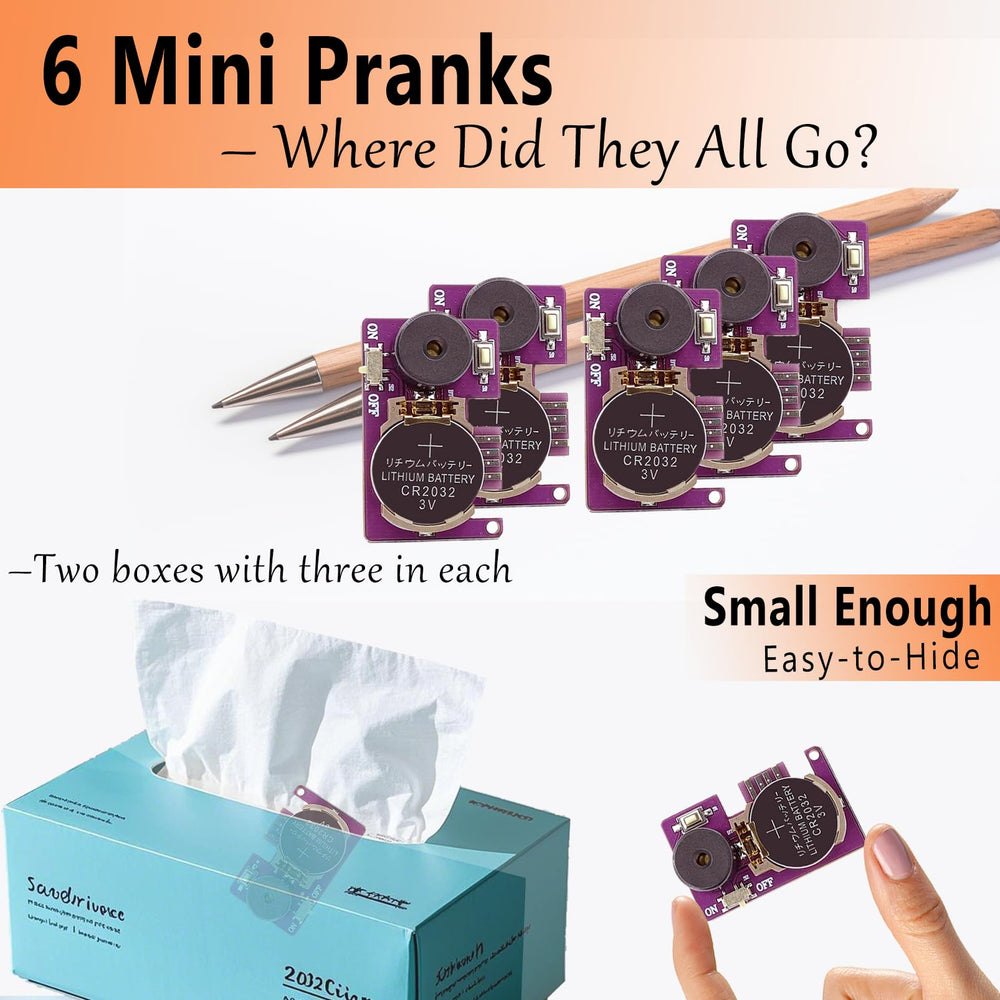 YueFeiAud hidden prank device, compact design for easy concealment