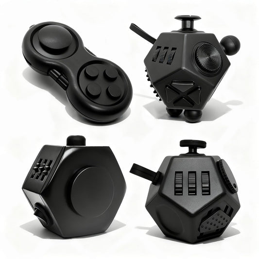 YUFENGBY fidget cube 4-pack rotates for focused work and quick calm during tasks.