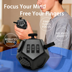 YUFENGBY pocket-friendly fidget cube sits ready for travel and daily use.