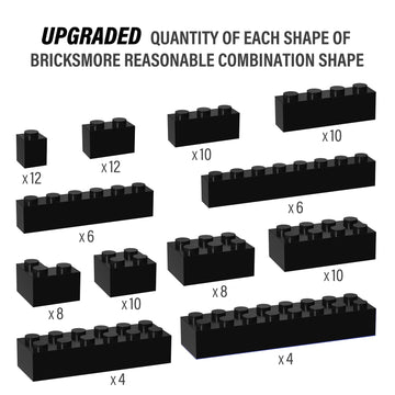 YUJHITP bricks compatible with LEGO for seamless creative play