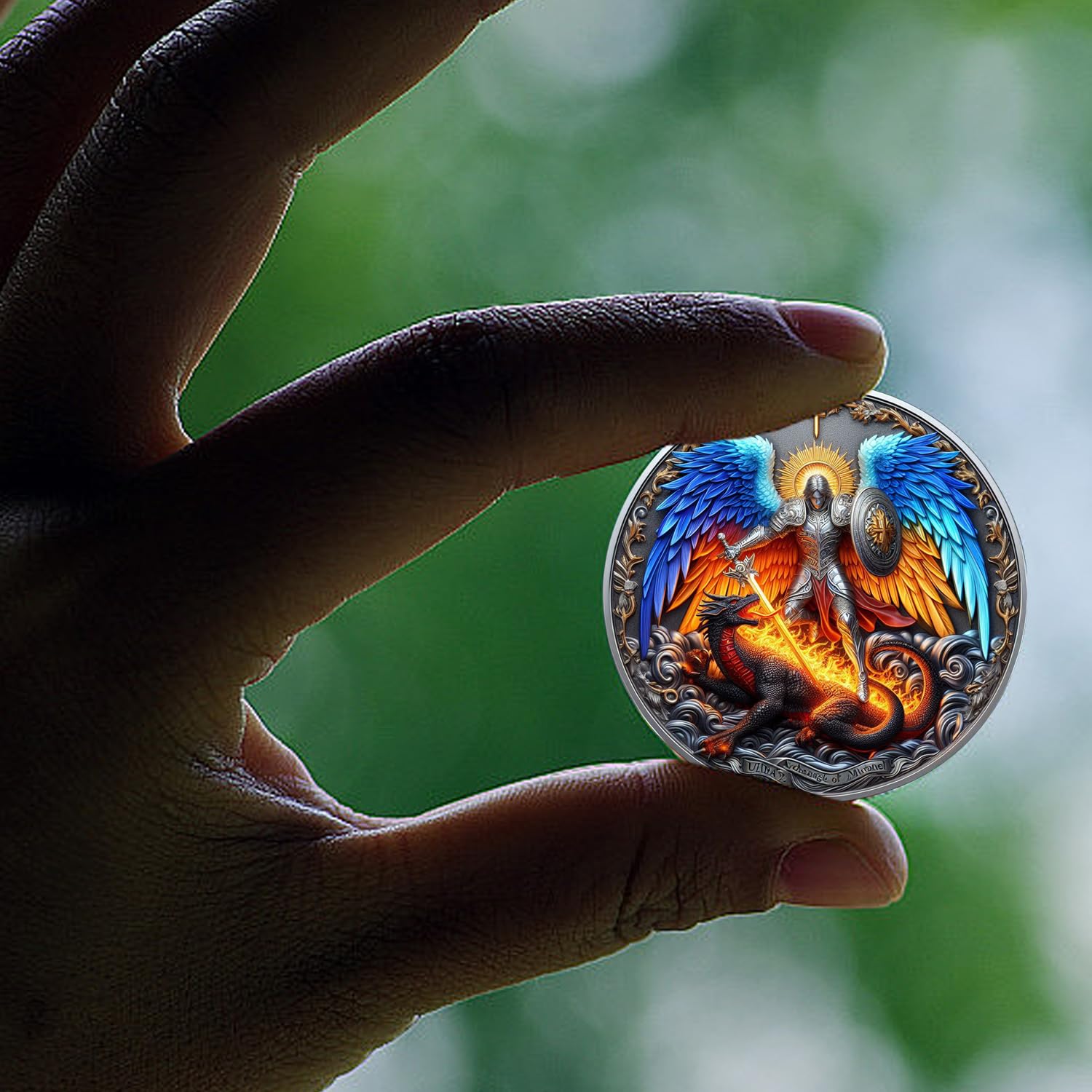 YUJUE intricate dual-sided design invites mindful moments and inspiration.