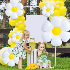 YUJUN daisy balloons suitable for baby showers and joyful photos